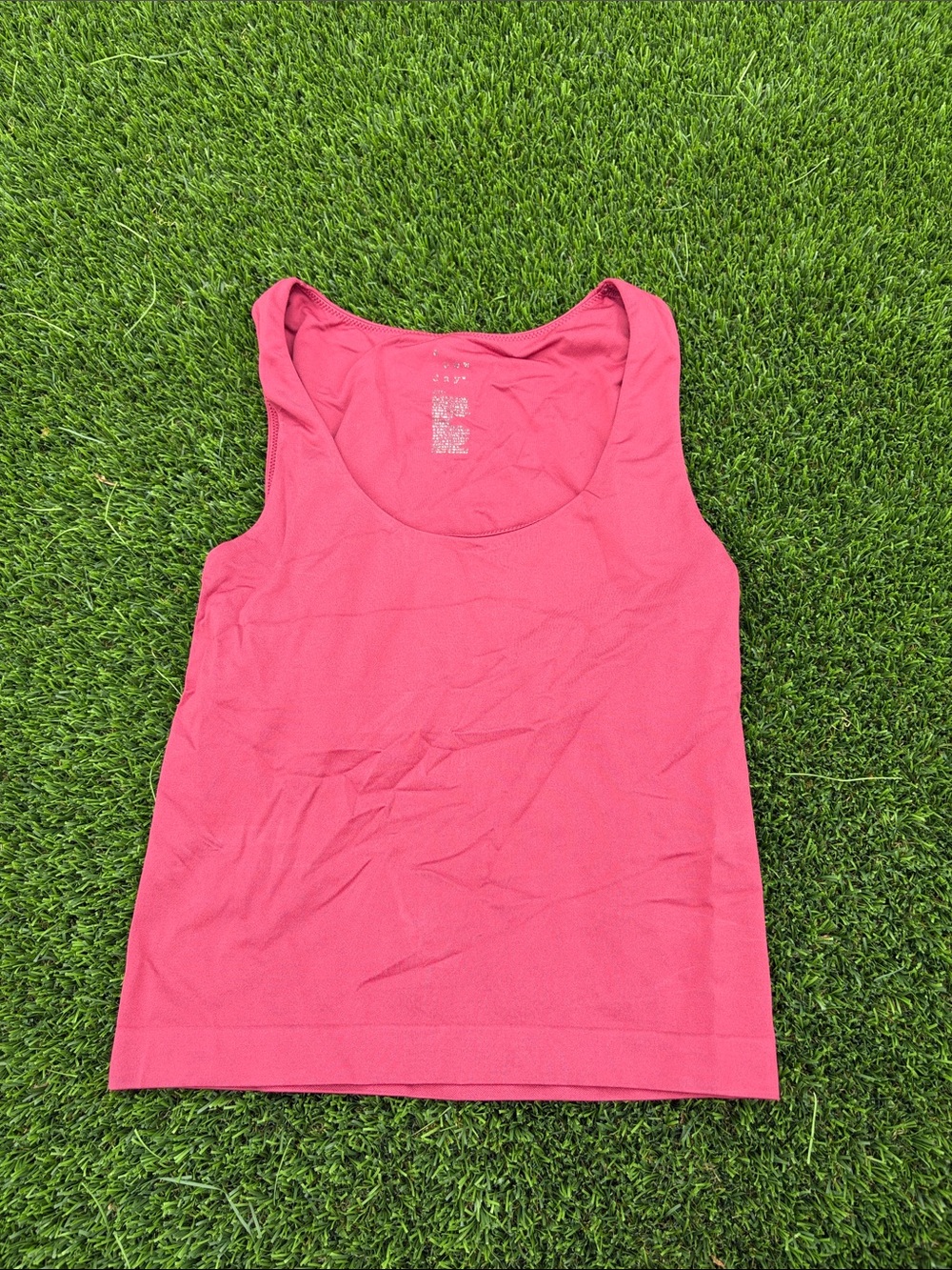 a new day Bright Pink Scoop Neck Tank Top